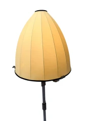 Art Deco Amsterdamse School Floor Lamp by Amsterdamsche Kunstsmederij, 1920s